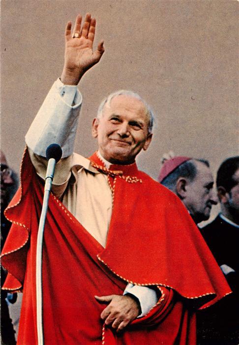 Papst Pope Pape Giovanni Paolo 2