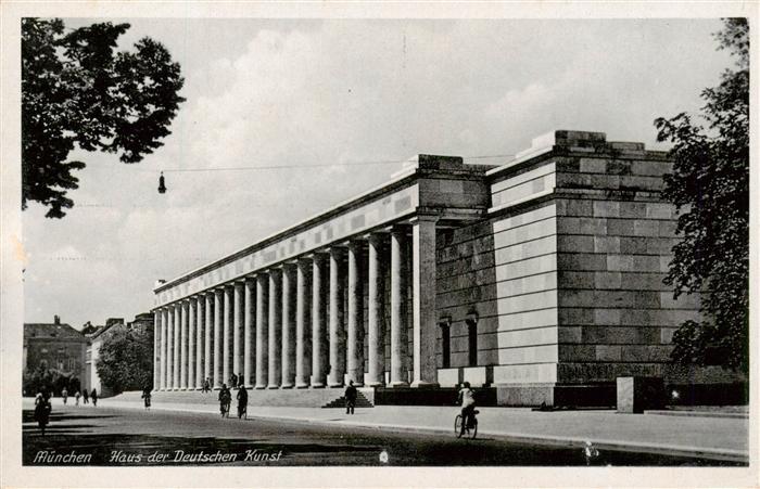 Muenchen Bayern Haus der Deutschen Kunst
