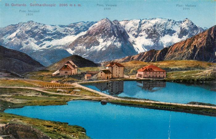 St Gotthard San Gottardo TI Gotthardhospiz