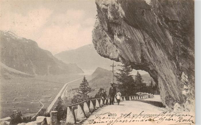 Lungern OW Partie am Bruenigpass