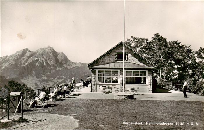 Buergenstock Vierwaldstaettersee NW Berghaus Hammetschwand