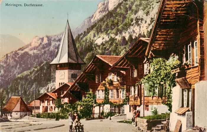 Meiringen BE Dorfstrasse Kirche