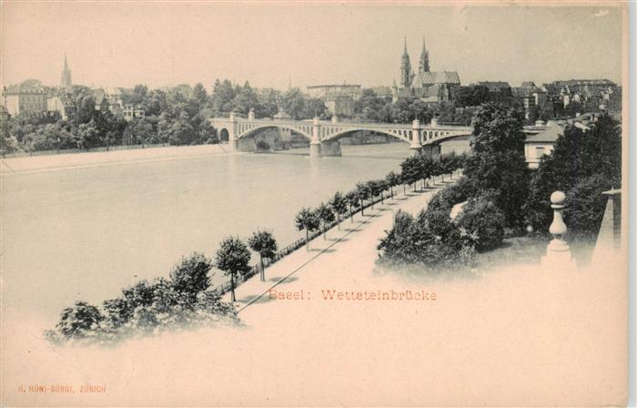 Basel BS Wettsteinbruecke