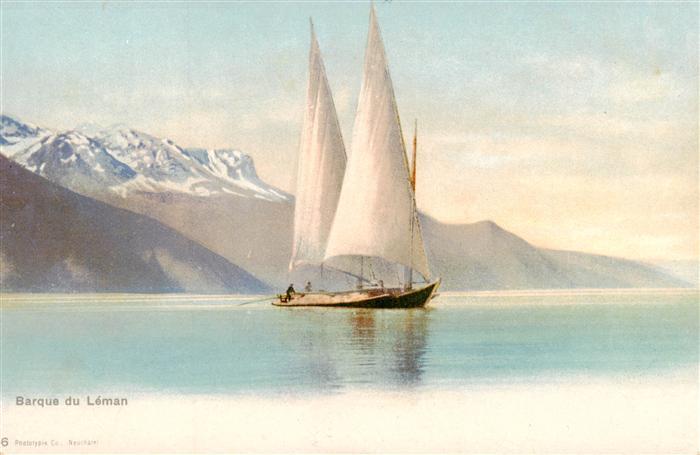 Lac Leman Genfersee GE Barque du Leman