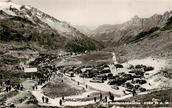 Sustenpasshoehe 2262m BE Restaurant Sustenpasshoehe Panorama