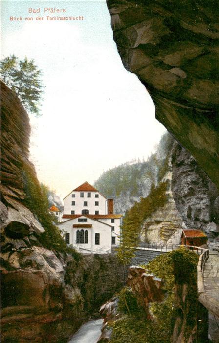 Bad Pfaefers SG Blick von der Terminaschlucht