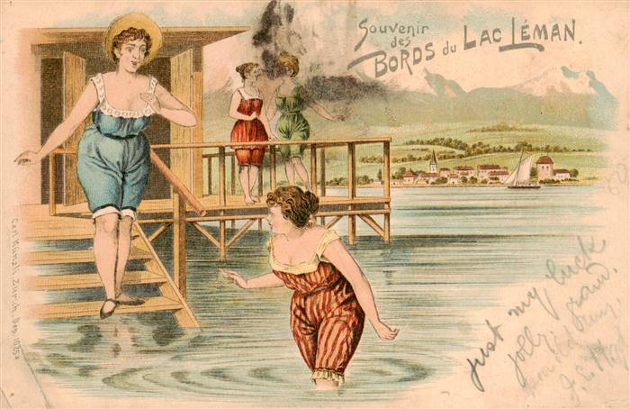 Lac Leman Genfersee GE Bords du Lac Leman