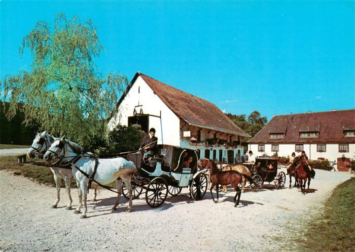 Eigeltingen Hotel Restaurant Zur Lochmuehle Pferdekutschen