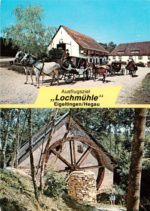 Eigeltingen Hotel Restaurant Zur Lochmuehle Pferdekutschen Muehle