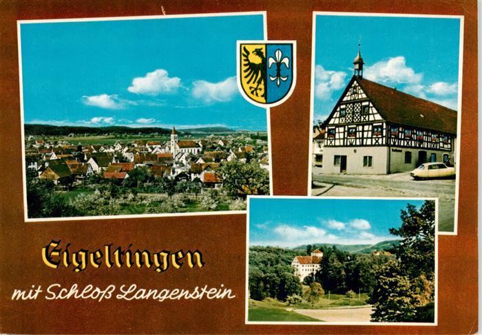 Eigeltingen Panorama Fachwerkhaus Schloss Langenstein