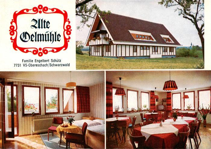 Obereschach Villingen-Schwenningen Fruehstueckspension Alte Oelmuehle Gastraeume
