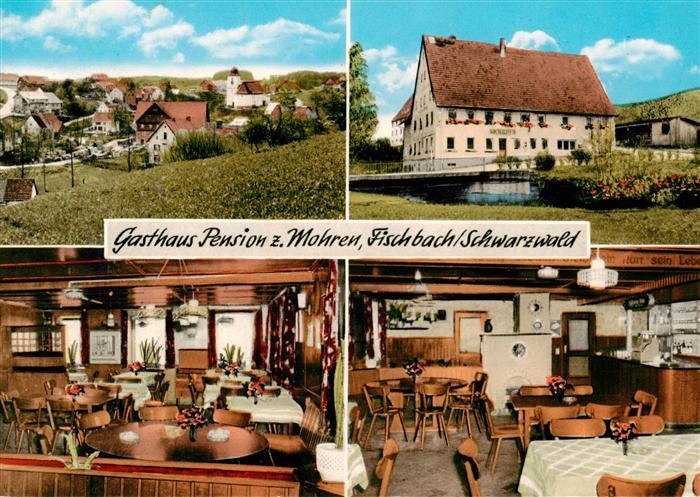 Fischbach Niedereschach Gasthaus Pension zum Mohren Gastraeume