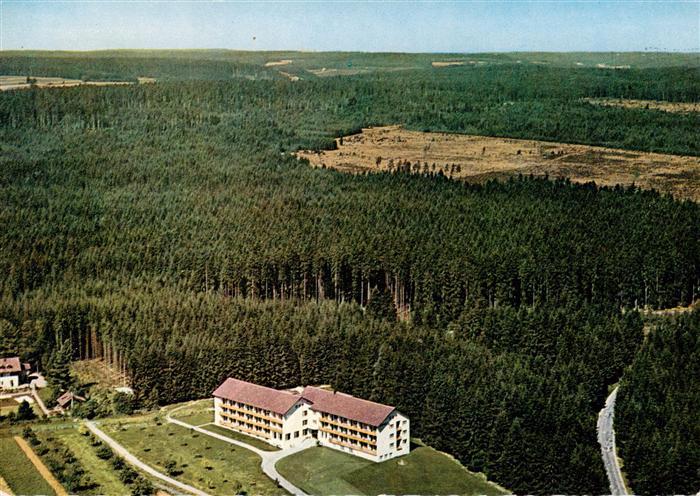 Villingen -Schwenningen Fliegeraufnahme Kur und Kneipp Sanatorium Haus Zeidler