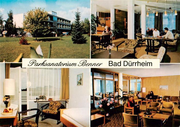 Bad Duerrheim Parksanatorium Benner Gastraeume
