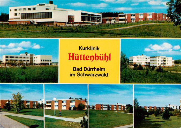 Bad Duerrheim Kurklinik Huettenbuehl Teilansichten