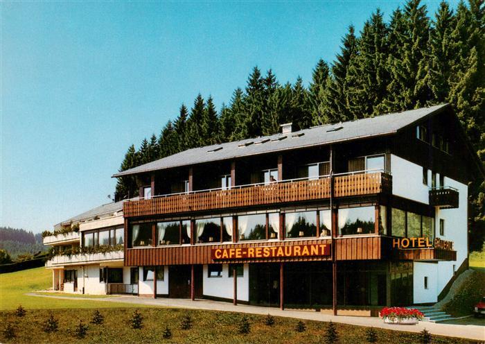 Schoenwald Schwarzwald Hotel Baeuerle Cafe Restaurant