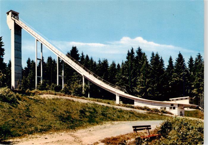 Schoenwald Schwarzwald Sprungschanze des Skiclubs Schoenwald