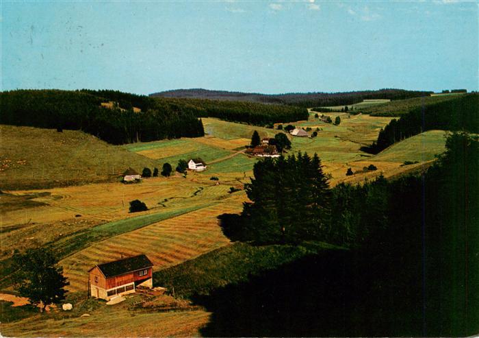 Schoenwald Schwarzwald Oberort Fliegeraufnahme