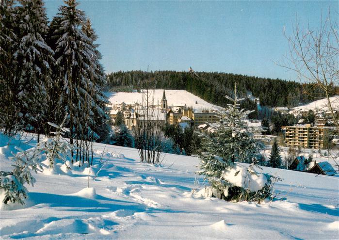 Schoenwald Schwarzwald Winterpanorama