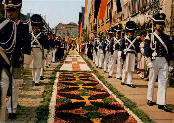 Huefingen Fronleichnam Prozession