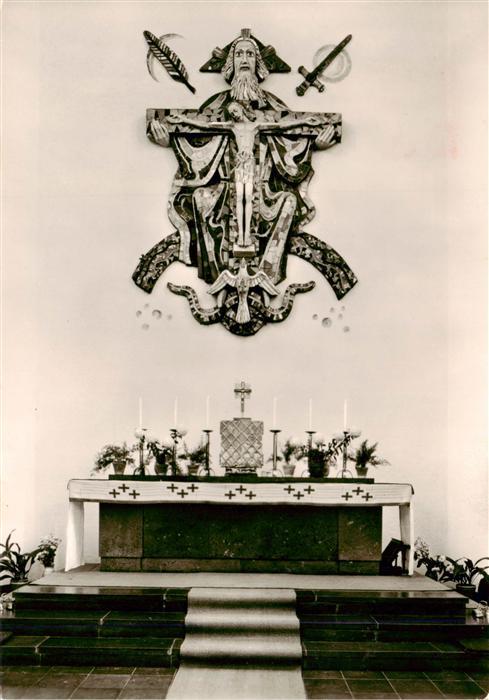 Blumberg  Baden Kath Stadtkirche Hochaltar