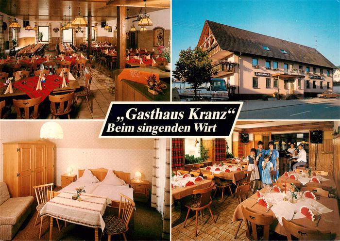 Riedboehringen Gasthaus Kranz Beim singenden Wirt Gastraeume Zimmer