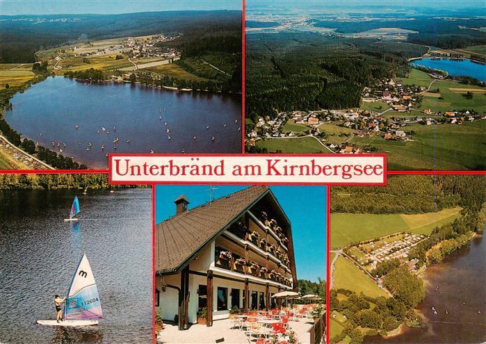 Unterbraend Braeunlingen BW am Kirnbergsee Fliegeraufnahmen Schwarzwald Gasthof