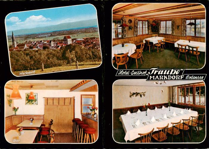 Markdorf Bodensee Panorama Hotel Gasthof Traube Bar Gaststuben