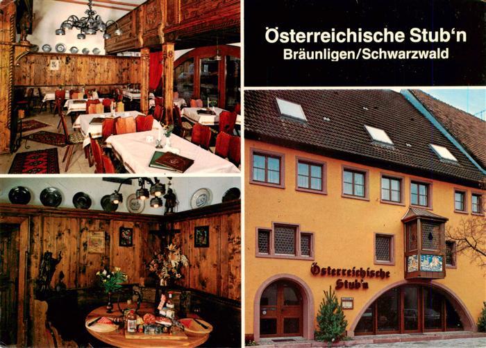 Braeunlingen oesterreichische Stub’n Gastraeume
