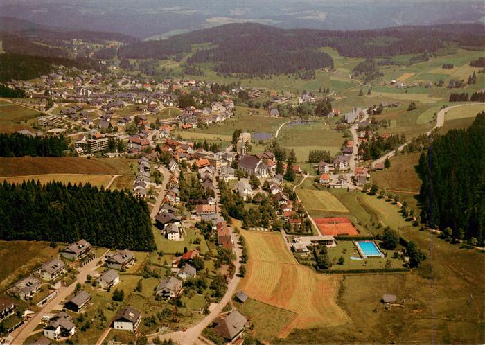 Schoenwald Schwarzwald Fliegeraufnahme