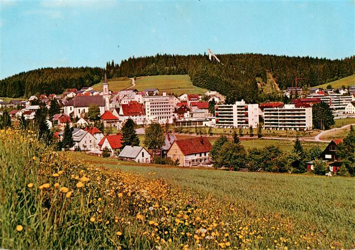 Schoenwald Schwarzwald Teilansicht Heilklimatischer Kurort und Wintersportplatz