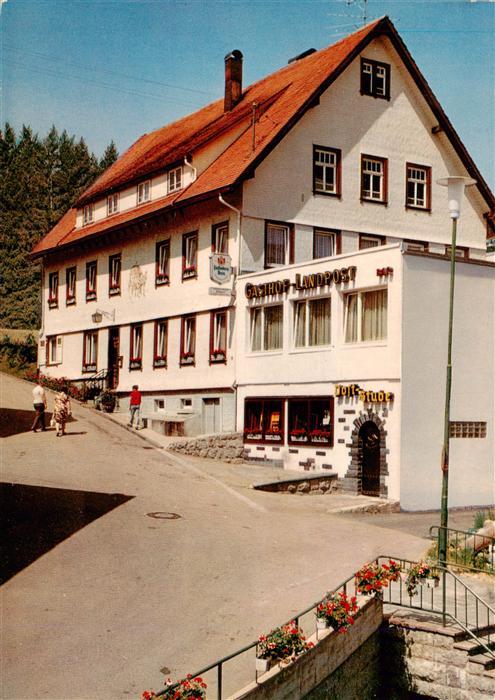 Schoenwald Schwarzwald Gasthof Pension Landpost