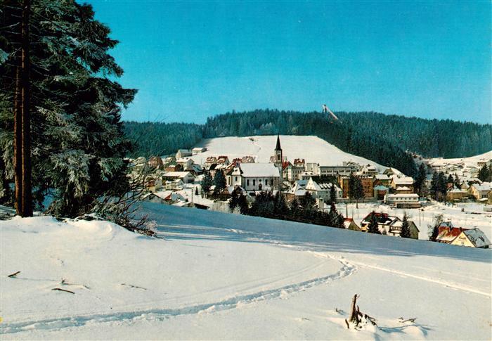 Schoenwald Schwarzwald Panorama Heilklimatischer Kurort und Wintersportplatz