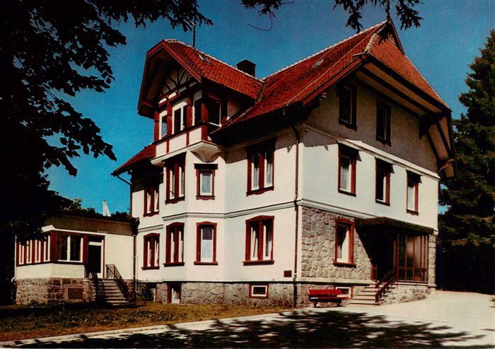 Schoenwald Schwarzwald Familienerholungsheim Haus Sommerberg