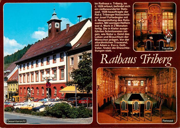 Triberg Rathaus Ratssaal Traualtar