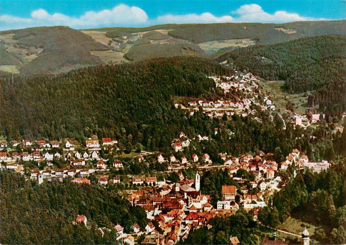 Triberg Fliegeraufnahme