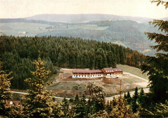 Triberg Fliegeraufnahme mit Jugendherberge am Hofeck