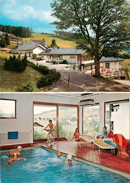 Todtnauberg Schwarzwald BW Kur und Sporthotel Mangler Hallenbad