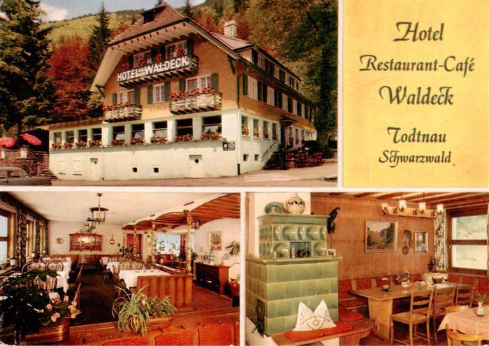Todtnau Schwarzwald BW Hotel Restaurant Waldeck Gastraeume