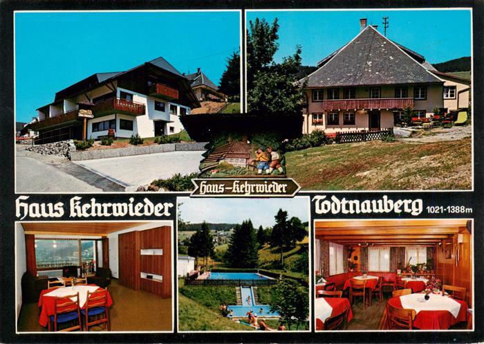Todtnauberg Schwarzwald BW Haus Kehrwieder Gastraeume Schwimmbad