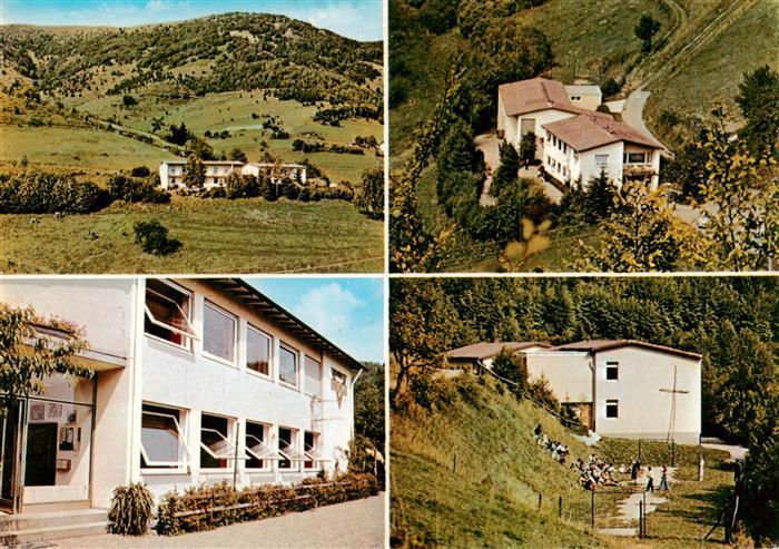 Neuenweg CVJM Freizeitheim Belchenhoefe Panorama Fliegeraufnahme