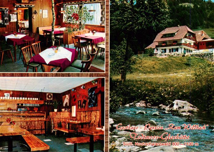 Glashuette Todtmoos Gasthaus Pension Zum Wildbach Gastraeume