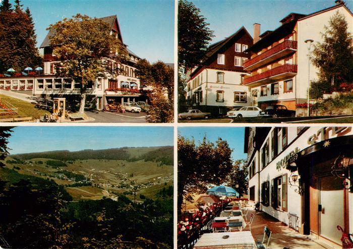 Todtnauberg Schwarzwald BW Hotel Zum Sternen Terrasse Panorama