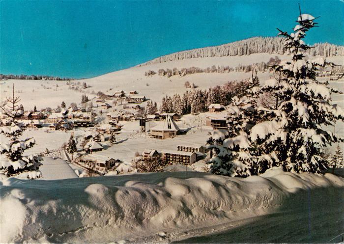 Todtnauberg Schwarzwald BW Fliegeraufnahme