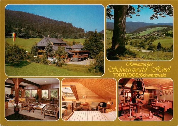 Todtmoos Schwarzwald BW Romantisches Schwarzwaldhotel Gastraeume Zimmer Panorama