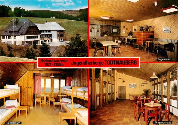 Todtnauberg Schwarzwald BW Jugendherberge Tagesraum Schlafraum Eingangshalle