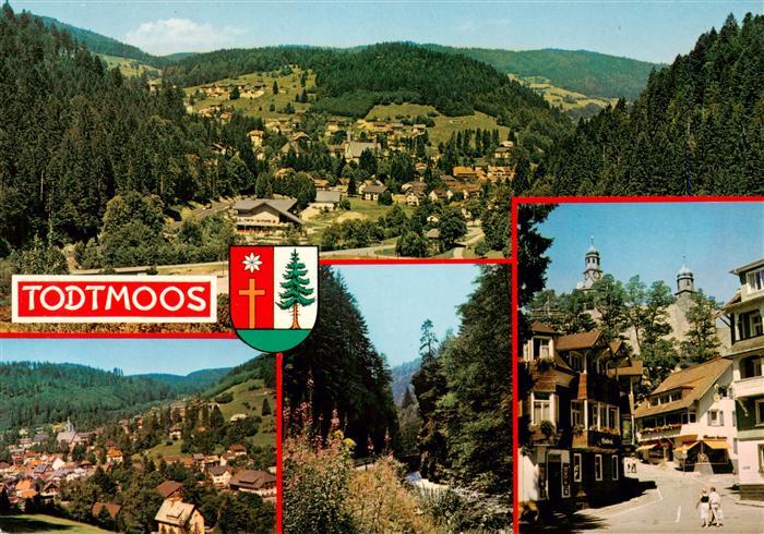 Todtmoos Schwarzwald BW Panorama Orts und Teilansichten