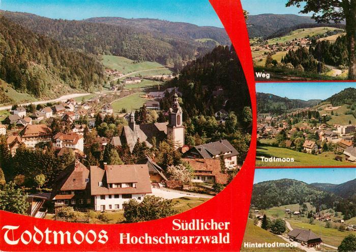 Todtmoos Schwarzwald BW Weg Todtmoos Hintertodtmoos