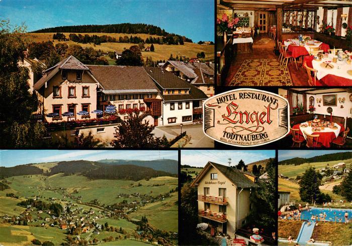 Todtnauberg Schwarzwald BW Hotel Restaurant Engel Gastraeume Schwimmbad Panoram