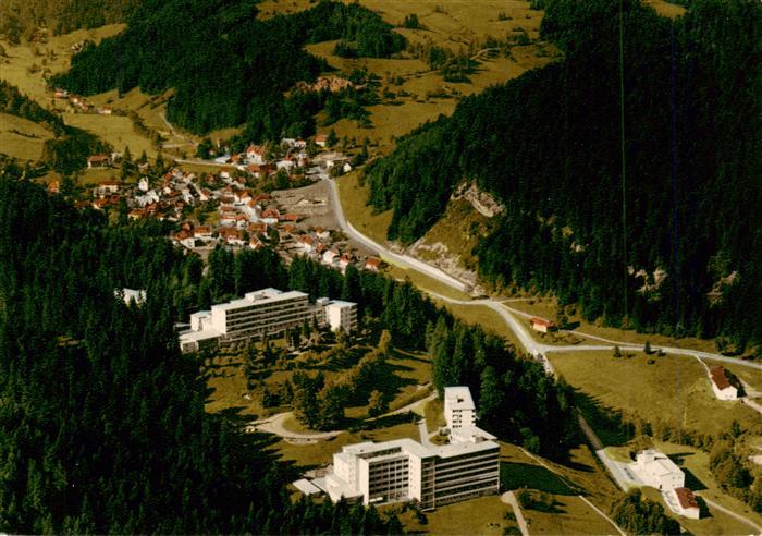 Todtmoos Schwarzwald BW Sanatorium Wehrawald Fliegeraufnahme